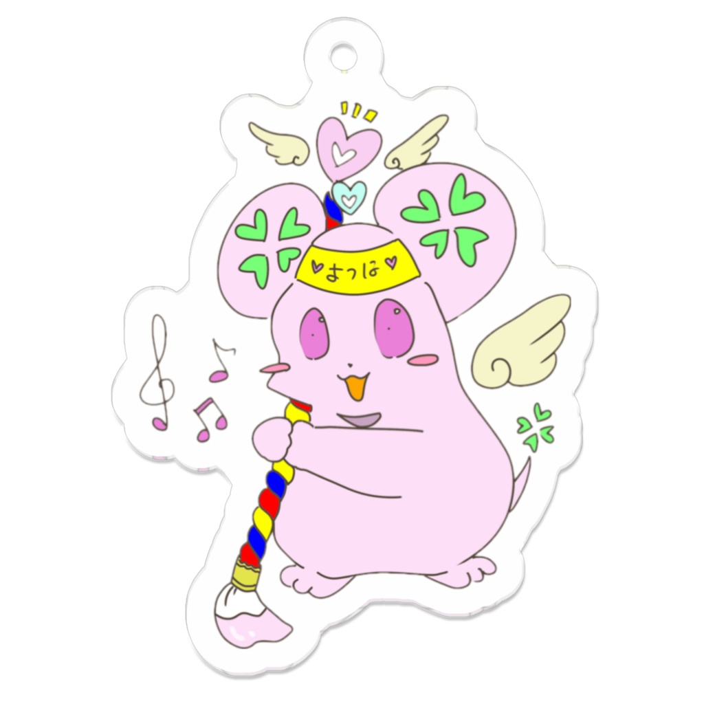 おえかきよつよつアクキー