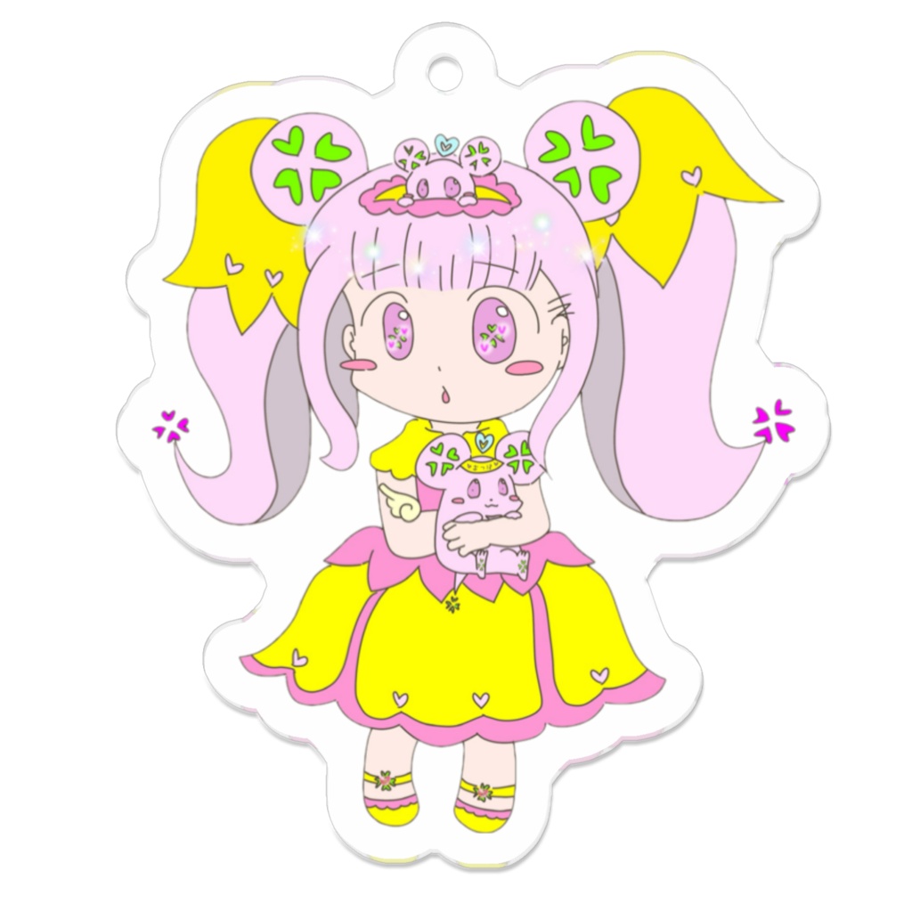 よつよつを抱えているよつは☆★♪ アクキーになったよ❤︎