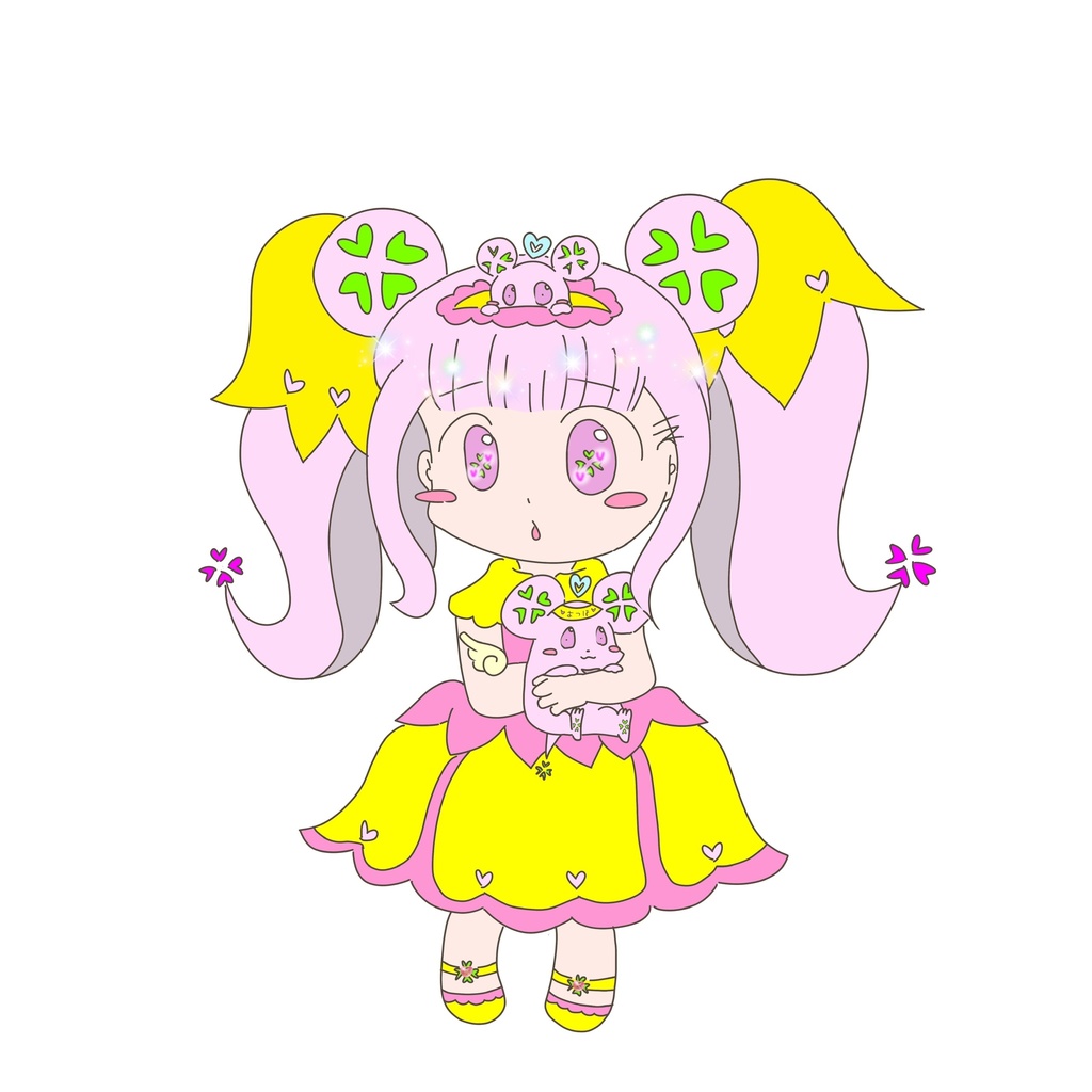 よつよつを抱えているよつは☆★♪ アクキーになったよ❤︎