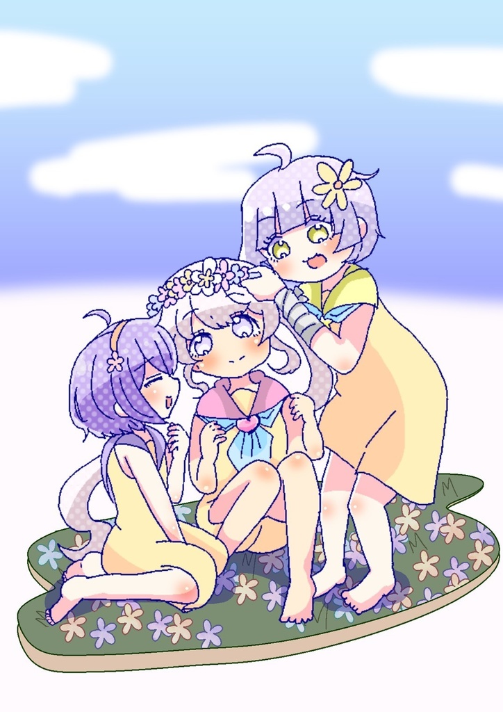 ひよたんが描いてくれた作品のアクキー