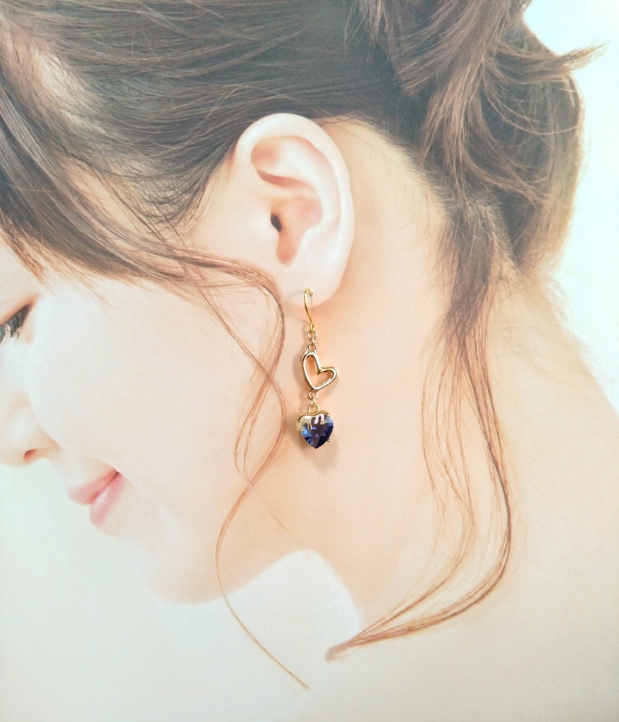 メルティ♡ビジューの推しカラーピアス/イヤリング