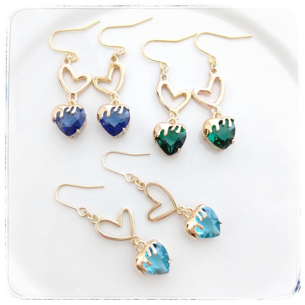 メルティ♡ビジューの推しカラーピアス/イヤリング