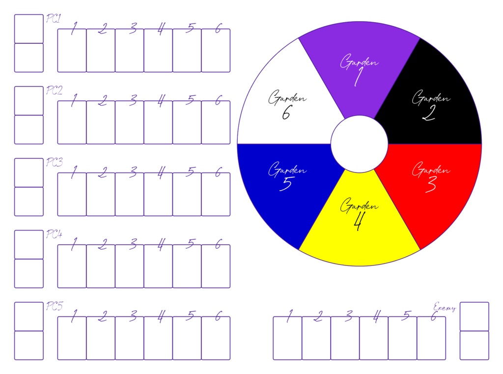 銀剣のステラナイツ オンラインセッション用マップ