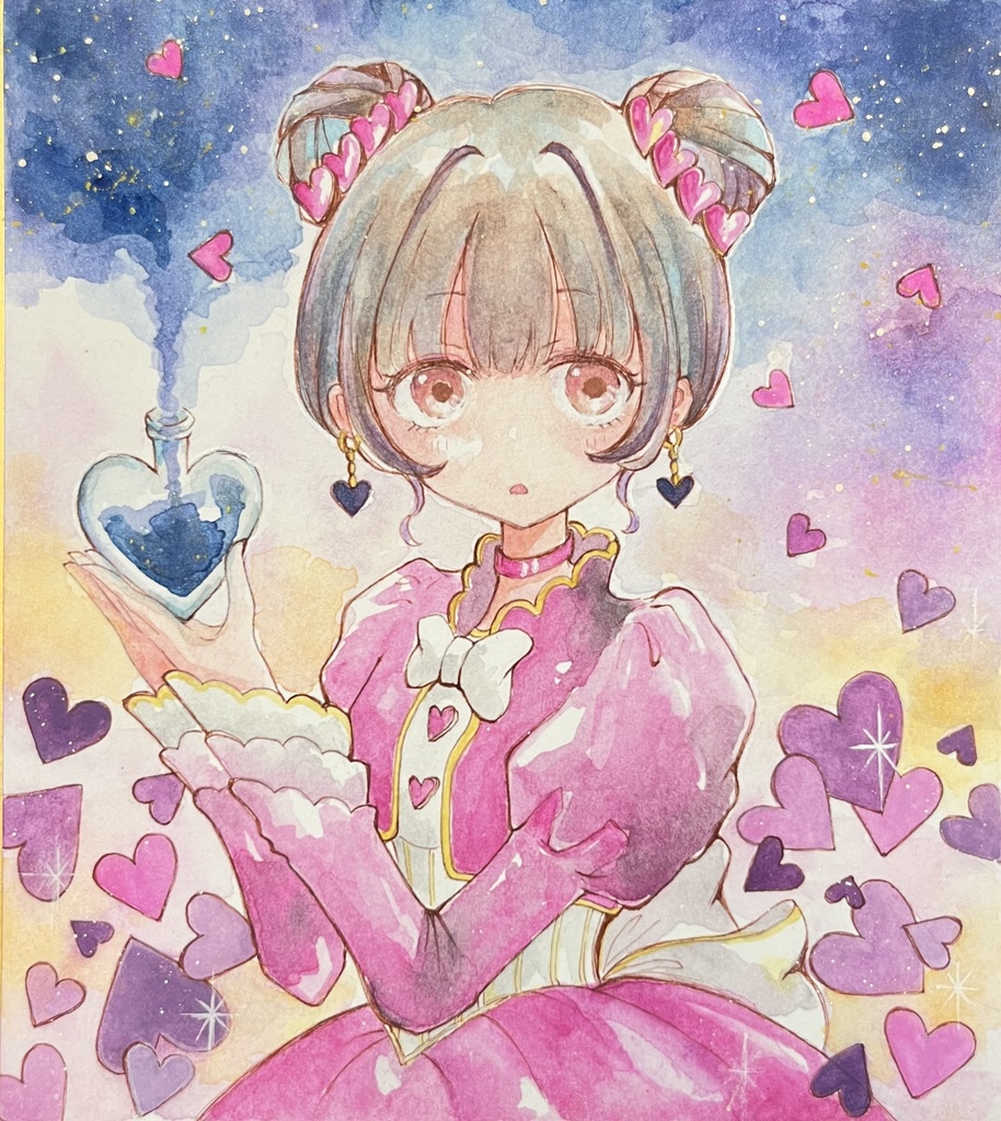 オリジナル 手描きイラスト『Love♡』