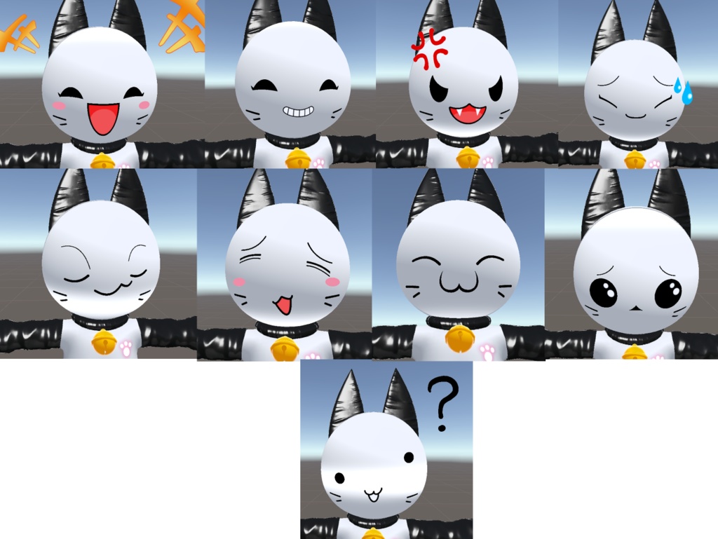 【PB対応】NEKObots 【VRC想定アバター】