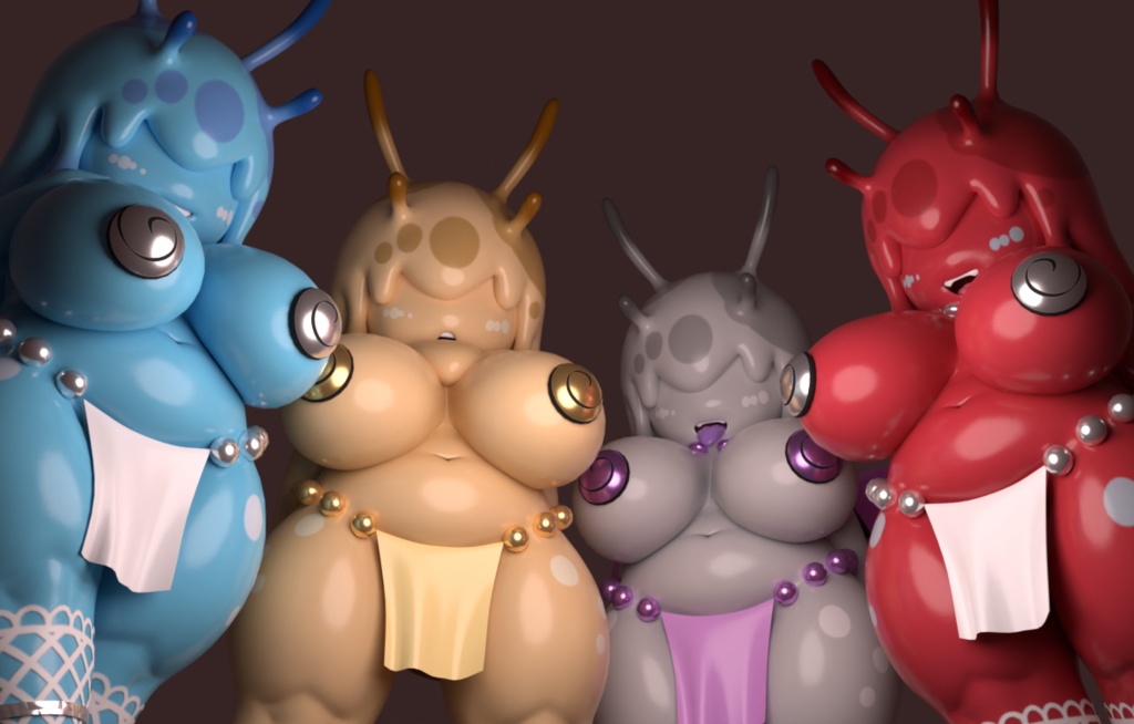 【PB対応】VRCアバター ロイヤルスネイル RoyalSnail