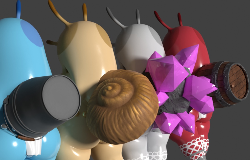 【PB対応】VRCアバター ロイヤルスネイル RoyalSnail