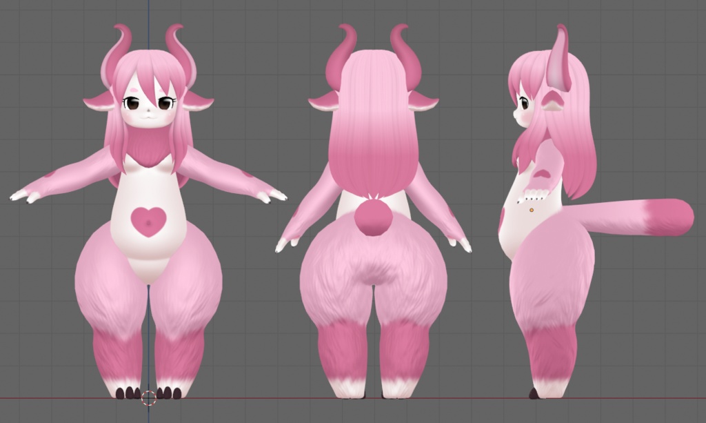 【VRM&VRC】ポンポットちゃん!