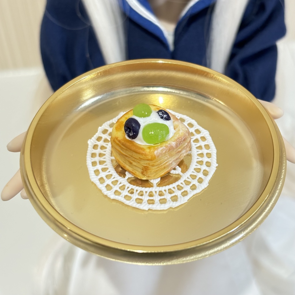 【1/3,4,6サイズ】ブルーベリーとマスカットのデニッシュ(小)