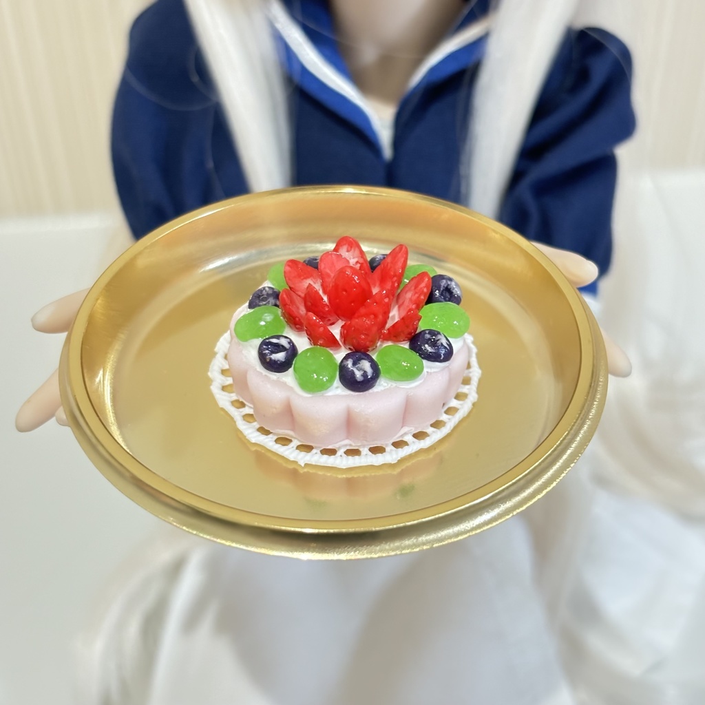 【1/3,4,6サイズ】フラワータルト(いちご)