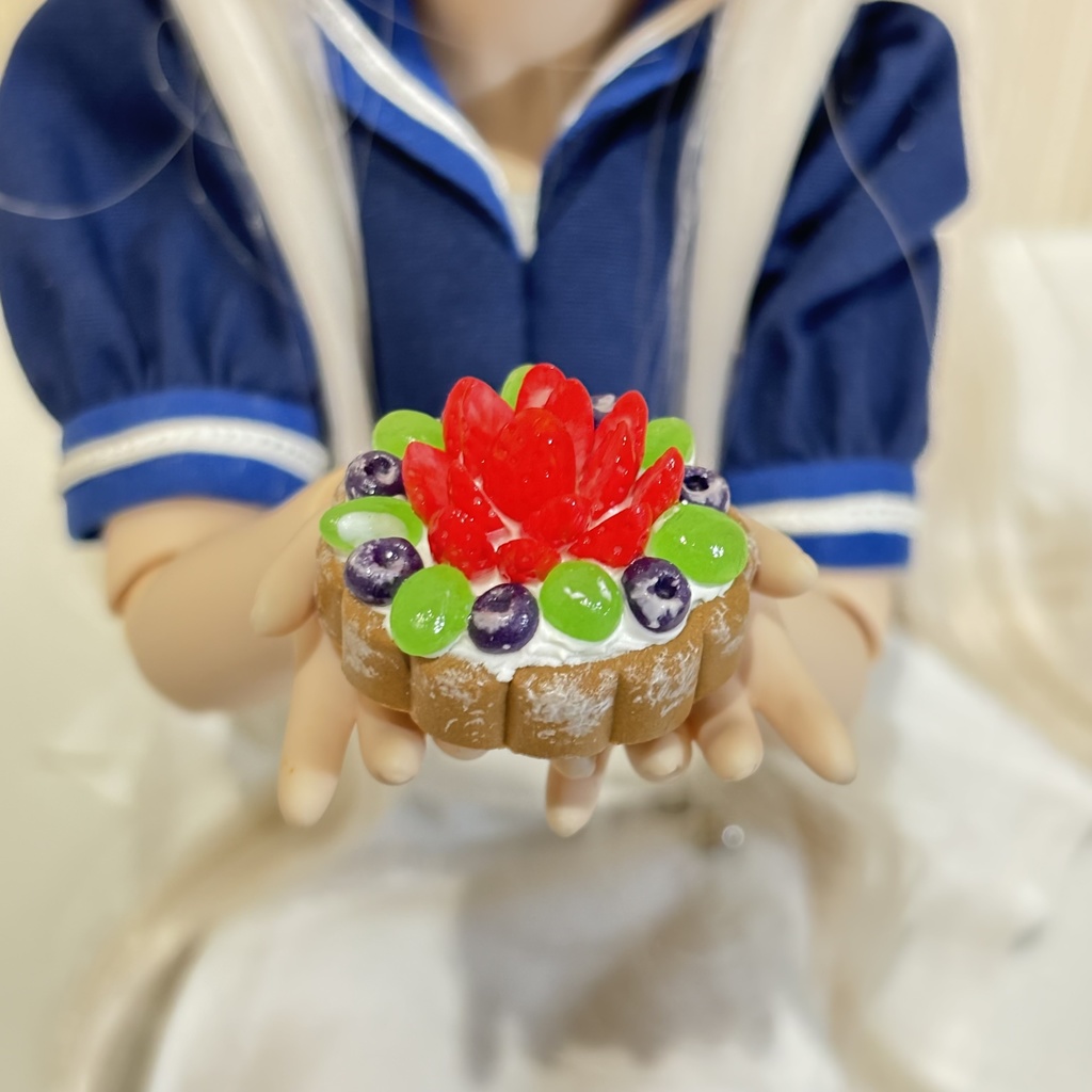 【1/3,4,6サイズ】フラワータルト(チョコレート)