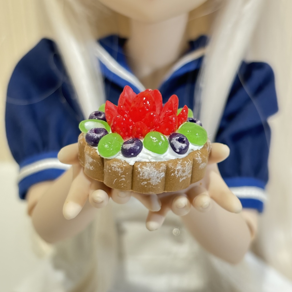 【1/3,4,6サイズ】フラワータルト(チョコレート)