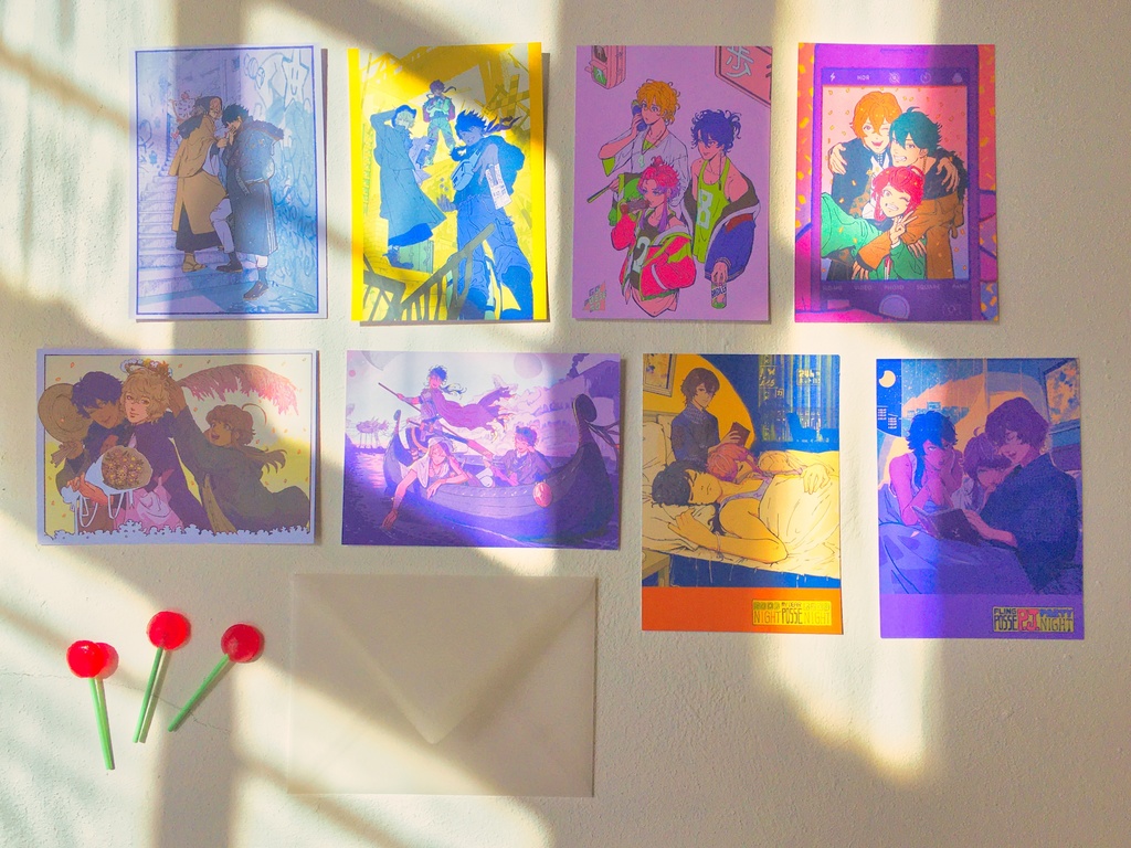 Fling Posse - 2021 S/S イラストポストカードセット