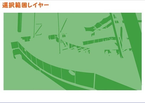 【マンガ背景用素材】【遊園地】K_アトラクション_SBS②【夜/昼/トーンなしセット】【3変化対応】