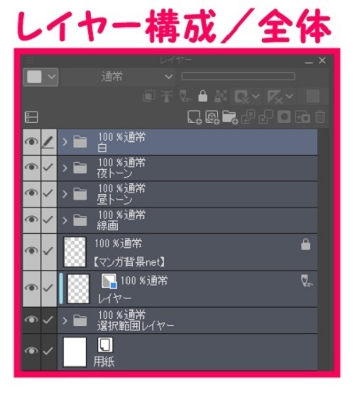 【マンガ背景用素材】【遊園地】K_アトラクション_PC①【夜/昼/トーンなしセット】【3変化対応】【zip転送で中身はclipファィル】