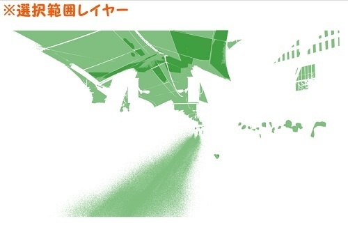 【マンガ背景用素材】【遊園地】K園内_遊歩道③【夜/昼/トーンなしセット】【3変化対応】【zip転送で中身はclipファィル】