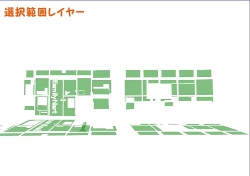 【マンガ背景用素材】【コンビニ】F_外観_3【夜/昼/トーンなしセット】【3変化対応】【zip転送で中身はclipファィル】