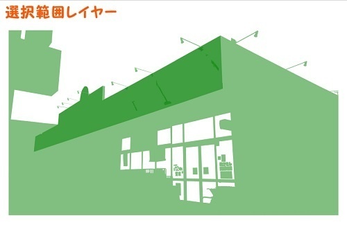 【マンガ背景用素材】【ドラッグストア】W_外観③【夜/昼/トーンなしセット】【3変化対応】【zip転送で中身はclipファィル】