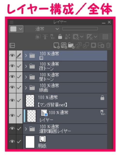【マンガ背景用素材】【病院】(大)外観⑳【夜/昼/トーンなしセット】【3変化対応】【zip転送で中身はclipファィル】