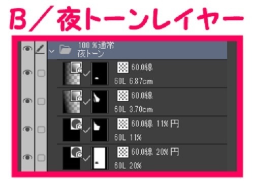 【マンガ背景用素材】【病院】病室A_個室_ベッド⑨【夜/昼/トーンなしセット】【3変化対応】【zip転送で中身はclipファィル】