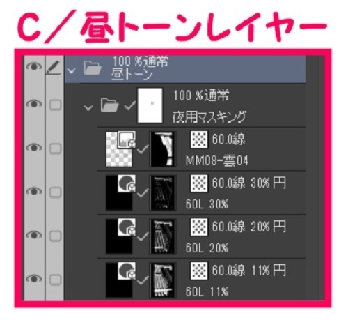 【マンガ背景用素材】【病院】(大)外観⑬【夜/昼/トーンなしセット】【3変化対応】【zip転送で中身はclipファィル】