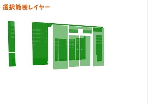 【マンガ背景用素材】【水道橋】高層ホテル_2F入口②【夜/昼/トーンなしセット】【3変化対応】【zip転送で中身はclipファィル】