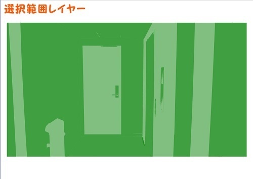 【マンガ背景用素材】【ホテル】W_エレベーター④【夜/昼/トーンなしセット】【3変化対応】【zip転送で中身はclipファィル】