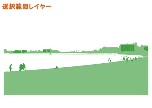 【マンガ背景用素材】【海】砂浜A⑫【夜/昼/トーンなしセット】【3変化対応】【zip転送で中身はclipファィル】