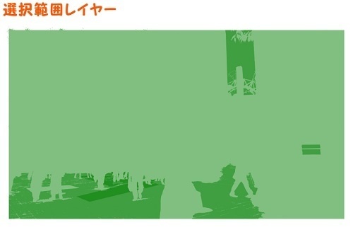 【マンガ背景用素材】【池袋】歩道①【夜/昼/トーンなしセット】【3変化対応】【zip転送で中身はclipファィル】