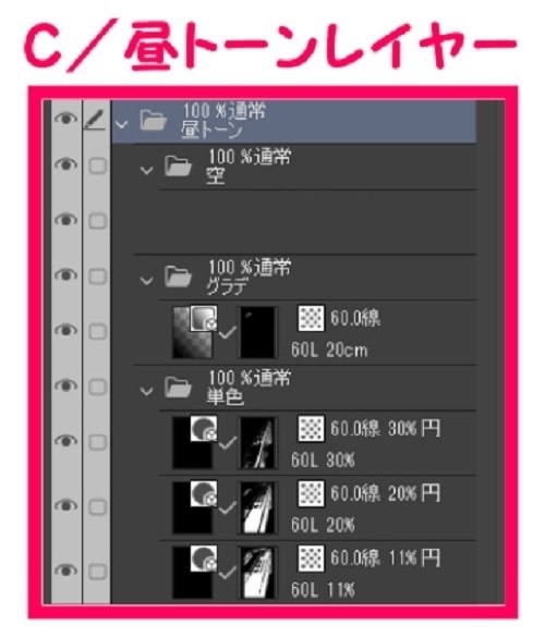 【マンガ背景用素材】【池袋】池袋駅東口①【夜/昼/トーンなしセット】【3変化対応】【zip転送で中身はclipファィル】