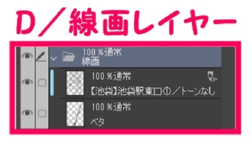 【マンガ背景用素材】【池袋】池袋駅東口①【夜/昼/トーンなしセット】【3変化対応】【zip転送で中身はclipファィル】