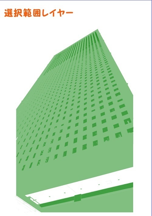 【マンガ背景用素材】【池袋】高層ビル①【夜/昼/トーンなしセット】【3変化対応】【zip転送で中身はclipファィル】