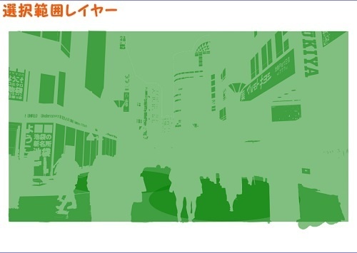 【マンガ背景用素材】【池袋】サンシャイン通り商店街②【夜/昼/トーンなしセット】【3変化対応】【zip転送で中身はclipファィル】