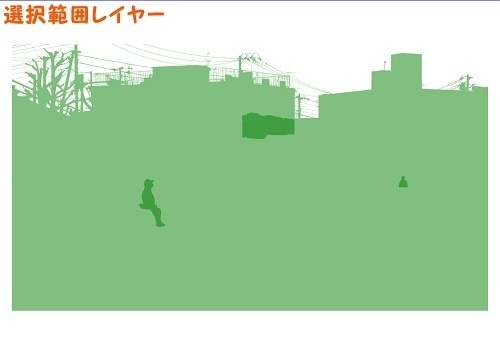 【マンガ背景用素材】【川】中川⑧【夜/昼/トーンなしセット】【3変化対応】【zip転送で中身はclipファィル】