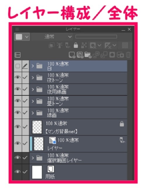 【マンガ背景用素材】【電車】モノレール_改札口③【夜/昼/トーンなしセット】【3変化対応】【zip転送で中身はclipファィル】