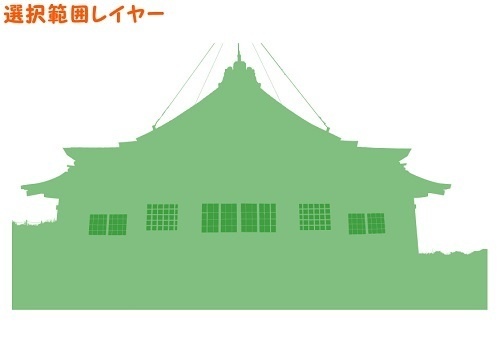 【マンガ背景用素材】【神社】箱根元宮⑩【夜/昼/トーンなしセット】【3変化対応】【zip転送で中身はclipファィル】