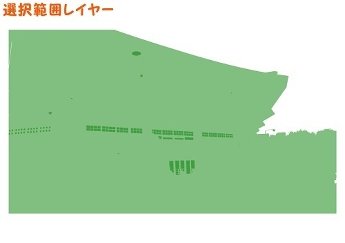 【マンガ背景用素材】【武道館】外観③【夜/昼/トーンなしセット】【3変化対応】【zip転送で中身はclipファィル】