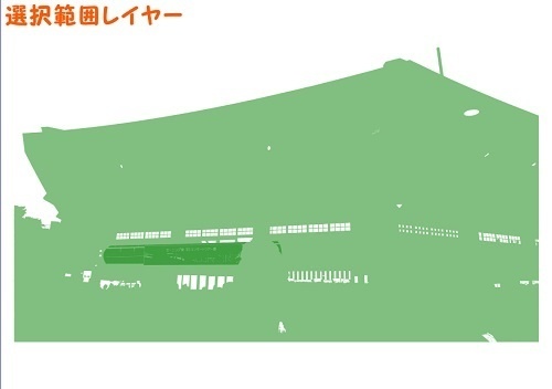 【マンガ背景用素材】【武道館】外観⑨【夜/昼/トーンなしセット】【3変化対応】【zip転送で中身はclipファィル】