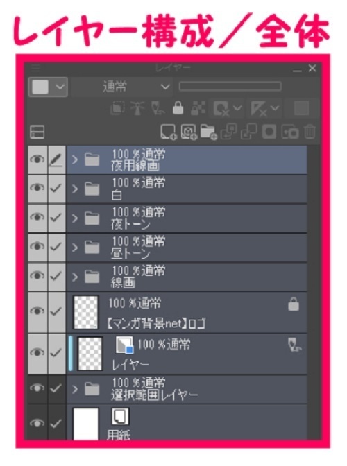 【マンガ背景用素材】【渋谷】スペイン坂④【夜/昼/トーンなしセット】【3変化対応】【zip転送で中身はclipファィル】