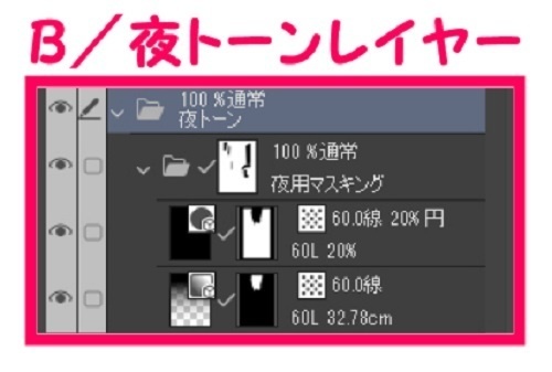 【マンガ背景用素材】【渋谷】センター街⑩【夜/昼/トーンなしセット】【3変化対応】【zip転送で中身はclipファィル】