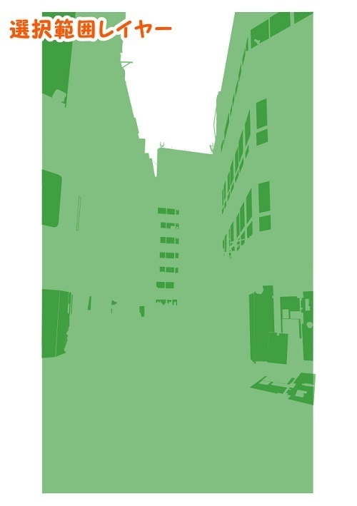 【マンガ背景用素材】【渋谷】センター街⑩【夜/昼/トーンなしセット】【3変化対応】【zip転送で中身はclipファィル】