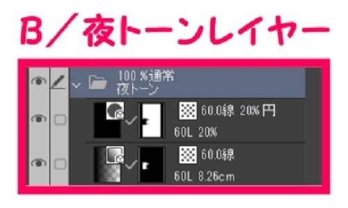 【マンガ背景用素材】【渋谷】センター街④【夜/昼/トーンなしセット】【3変化対応】【zip転送で中身はclipファィル】