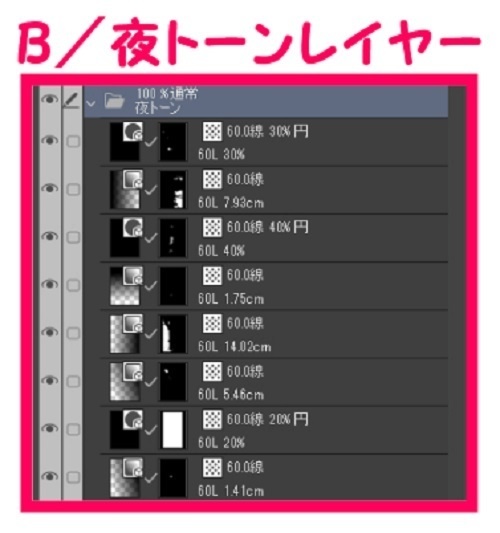 【マンガ背景用素材】【渋谷】駅改札_TK&TM①【夜/昼/トーンなしセット】【3変化対応】【zip転送で中身はclipファィル】