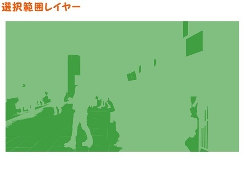 【マンガ背景用素材】【渋谷】駅改札_TK&TM①【夜/昼/トーンなしセット】【3変化対応】【zip転送で中身はclipファィル】