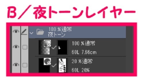 【マンガ背景用素材】【渋谷】センター街③【夜/昼/トーンなしセット】【3変化対応】【zip転送で中身はclipファィル】