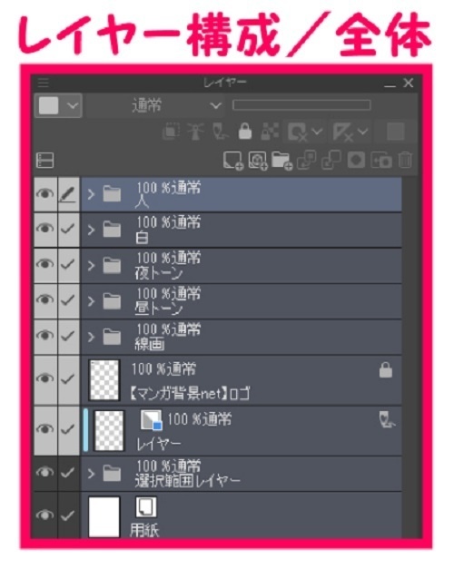 【マンガ背景用素材】【野球場】TKD_外観⑥【夜/昼/トーンなしセット】【3変化対応】【zip転送で中身はclipファィル】