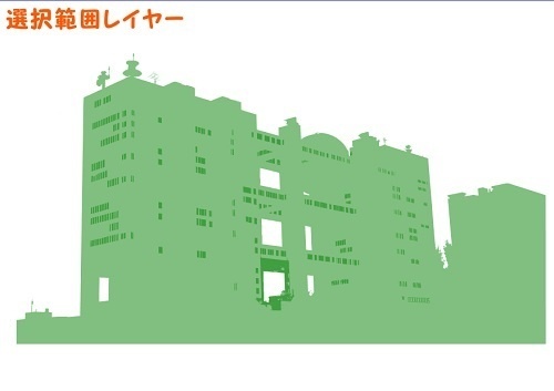 【マンガ背景用素材】【お台場】テレビ局⑱【夜/昼/トーンなしセット】【3変化対応】【zip転送で中身はclipファィル】