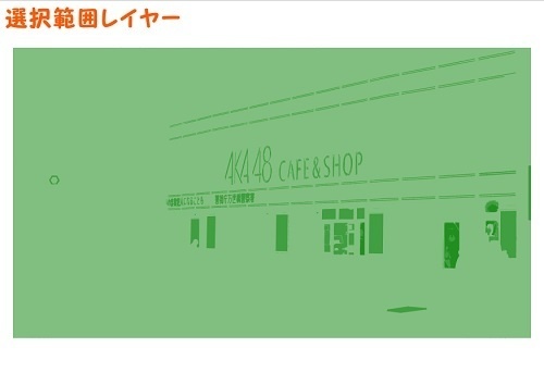 【マンガ背景用素材】【秋葉原】アイドルカフェ②【夜/昼/トーンなしセット】【3変化対応】【zip転送で中身はclipファィル】