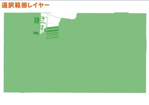 【マンガ背景用素材】【秋葉原】路地①【夜/昼/トーンなしセット】【3変化対応】【zip転送で中身はclipファィル】
