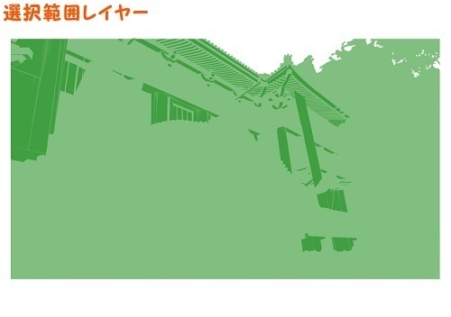 【マンガ背景用素材】【銀座】伝統芸能劇場⑨【夜/昼/トーンなしセット】【3変化対応】【zip転送で中身はclipファィル】